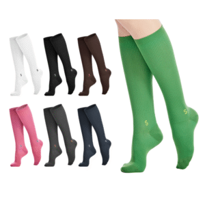 Sports and Fitness Compression Socks: Muscle EnergySoothing and High Elasticity Comfort